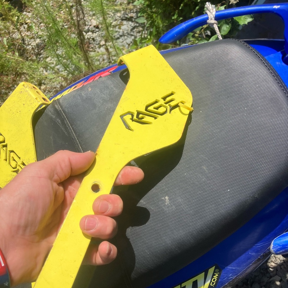 Yellow Rage Motorcycle Guards - Picture 2 of 7